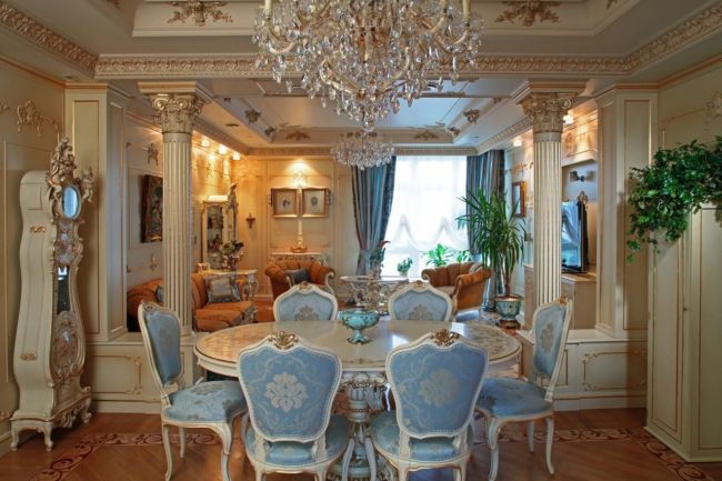 Baroque-Style-Interior-design-Dining-room