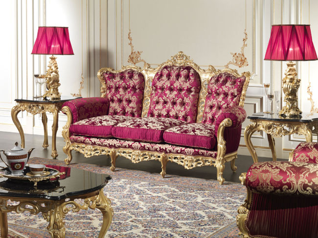 Baroque-living-room-sofa