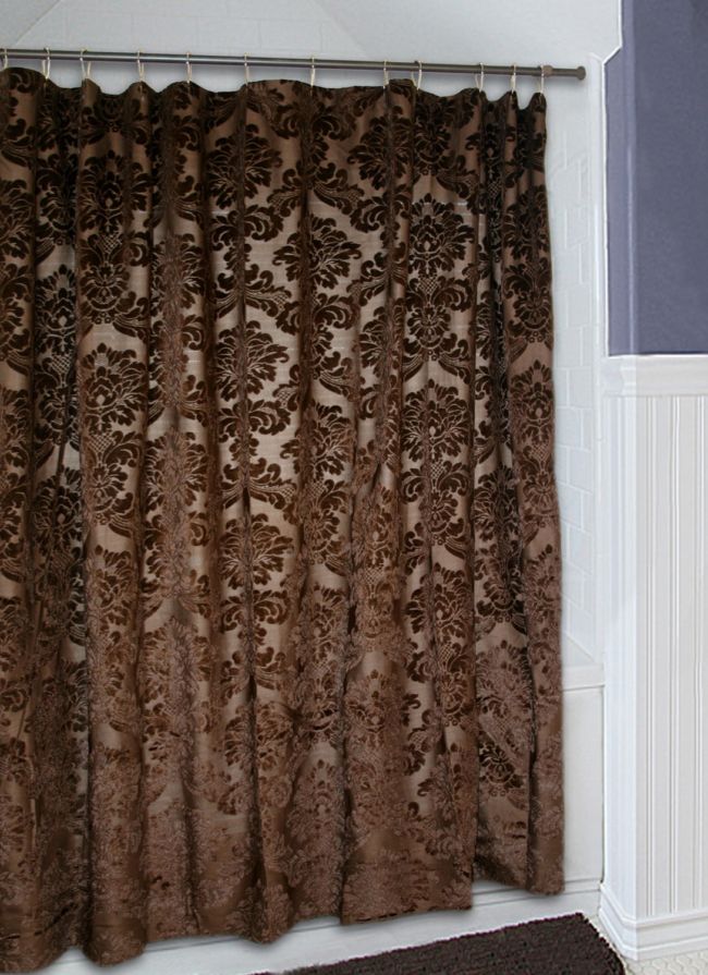 Brown-Shower-Curtain-Pattern