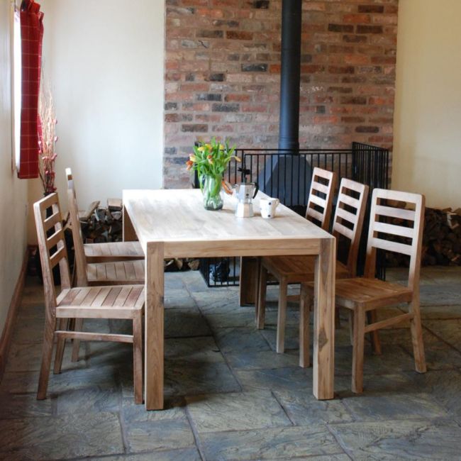 Rustic Kitchen Tables And Chairs Wooden Style Traditional Design