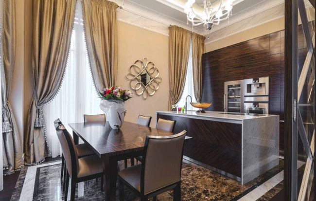modern-home-design-marbell-flooring-walnut-wooden-dining-table-curtain-chandelier-rcessed-ceilling-lamp-kitchen-cabinet-kitchen-island-sink
