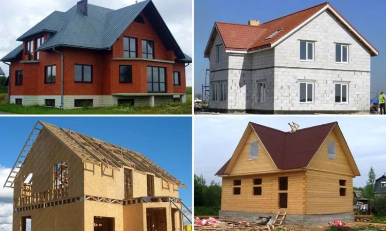Выбор материала для постройки дома
