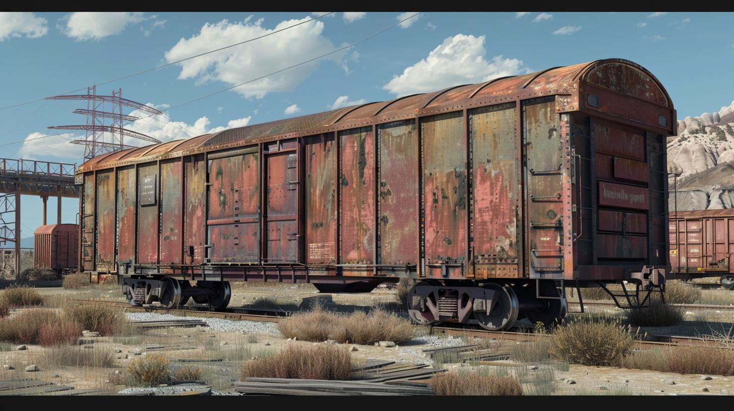 railroad car фото