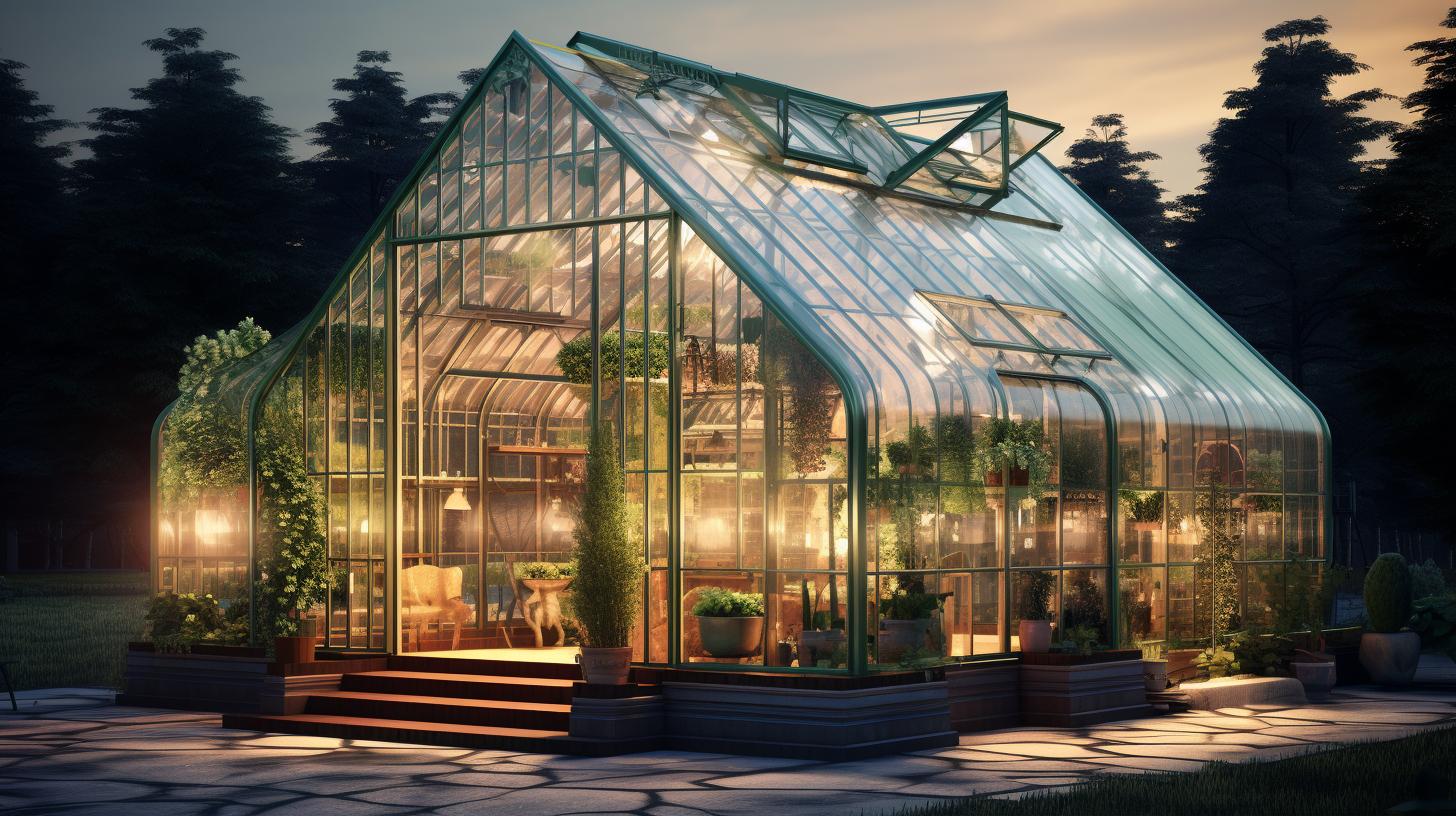 Polycarbonate greenhouses фото