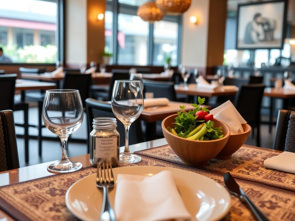 Restaurant placematфото