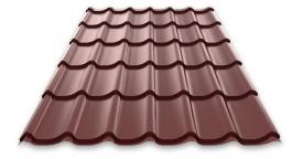 Металлочерепица Ruukki Monterrey Standart (Polyester) 0,45 мм цвета группы BASIC