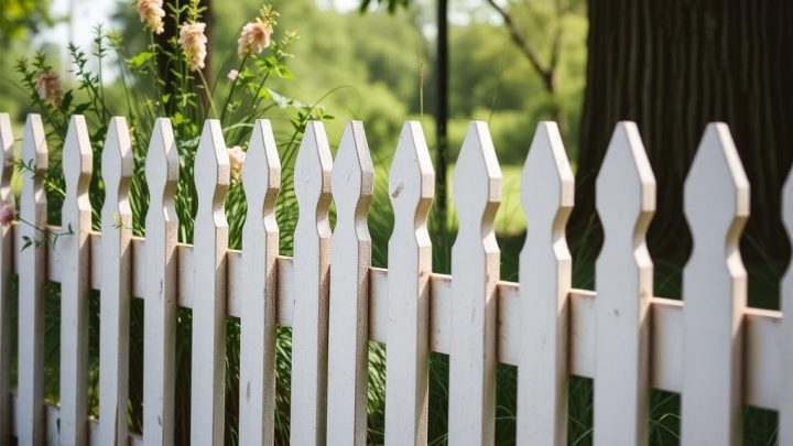 Забор из штакетника: простой способ сделать участок аккуратным и современным