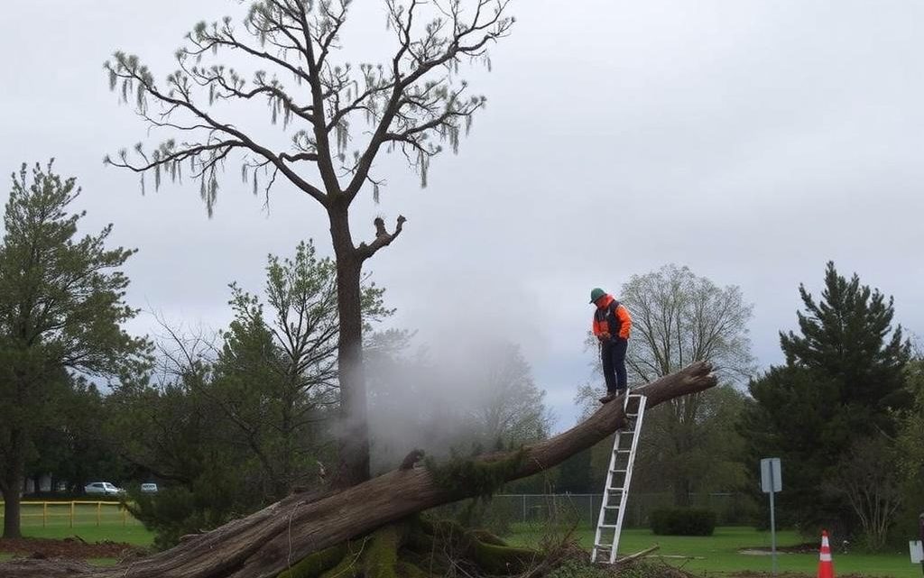 Когда дерево превращается в угрозу: как правильно и безопасно убрать аварийное дерево